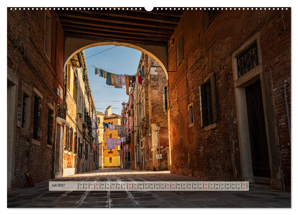 Venedig. Ein Jahr in der Lagunenstadt (CALVENDO Premium Wandkalender 2027)