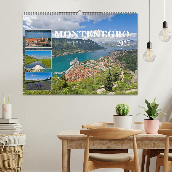 Montenegro - Vielfalt auf wenig Raum (CALVENDO Wandkalender 2027)