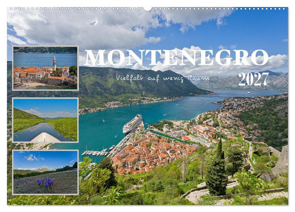 Montenegro - Vielfalt auf wenig Raum (CALVENDO Wandkalender 2027)