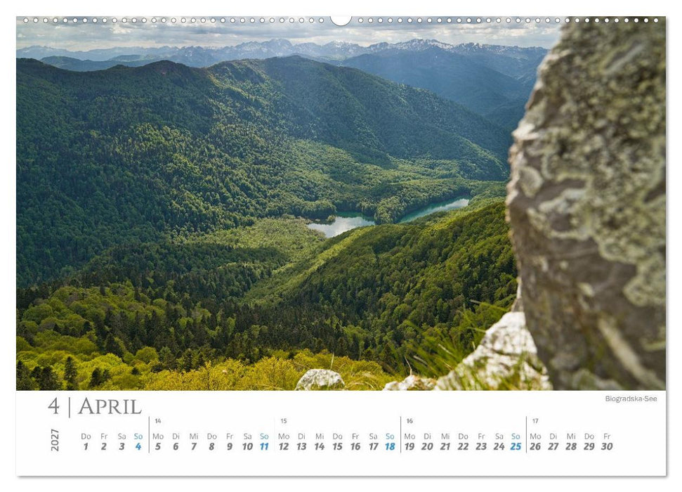 Montenegro - Vielfalt auf wenig Raum (CALVENDO Wandkalender 2027)
