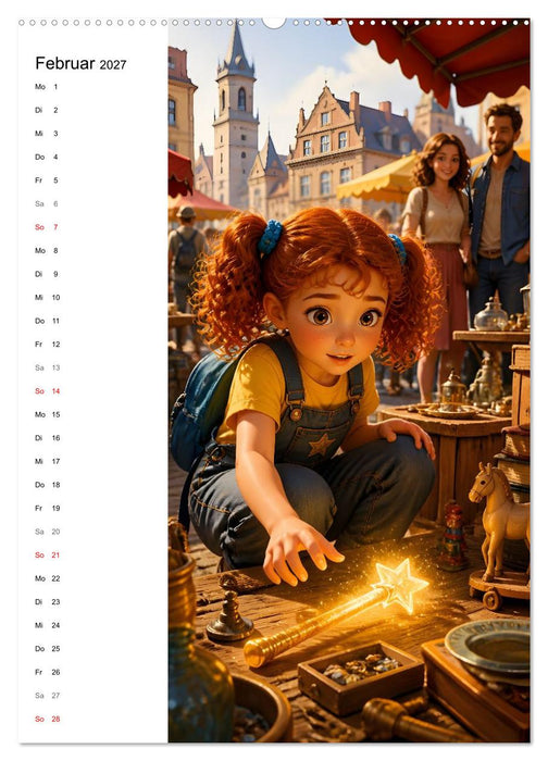 Mynou und die Sternklang-Jäger (CALVENDO Premium Wandkalender 2027)