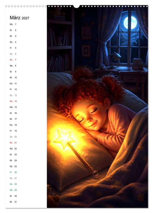 Mynou und die Sternklang-Jäger (CALVENDO Premium Wandkalender 2027)