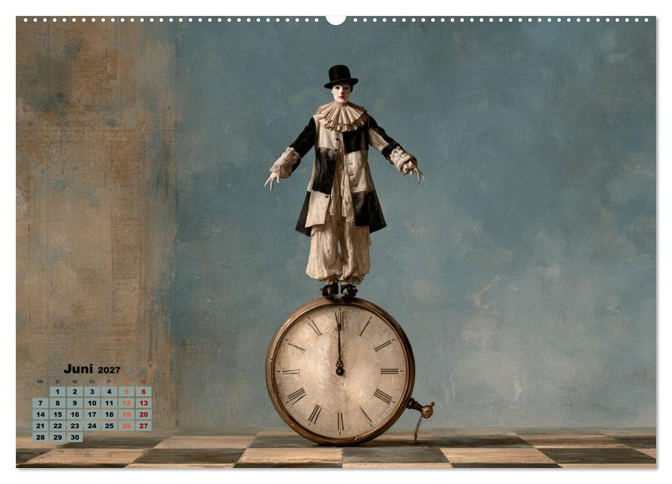 Pierrots kleine Absurditäten (CALVENDO Wandkalender 2027)