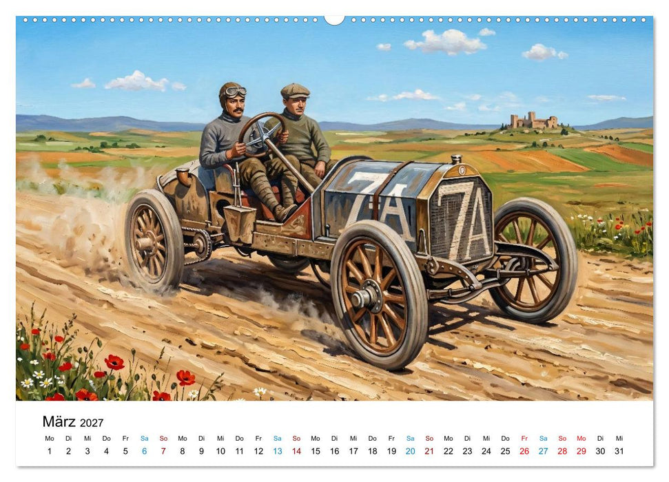 Oldies mit Charme (CALVENDO Premium Wandkalender 2027)