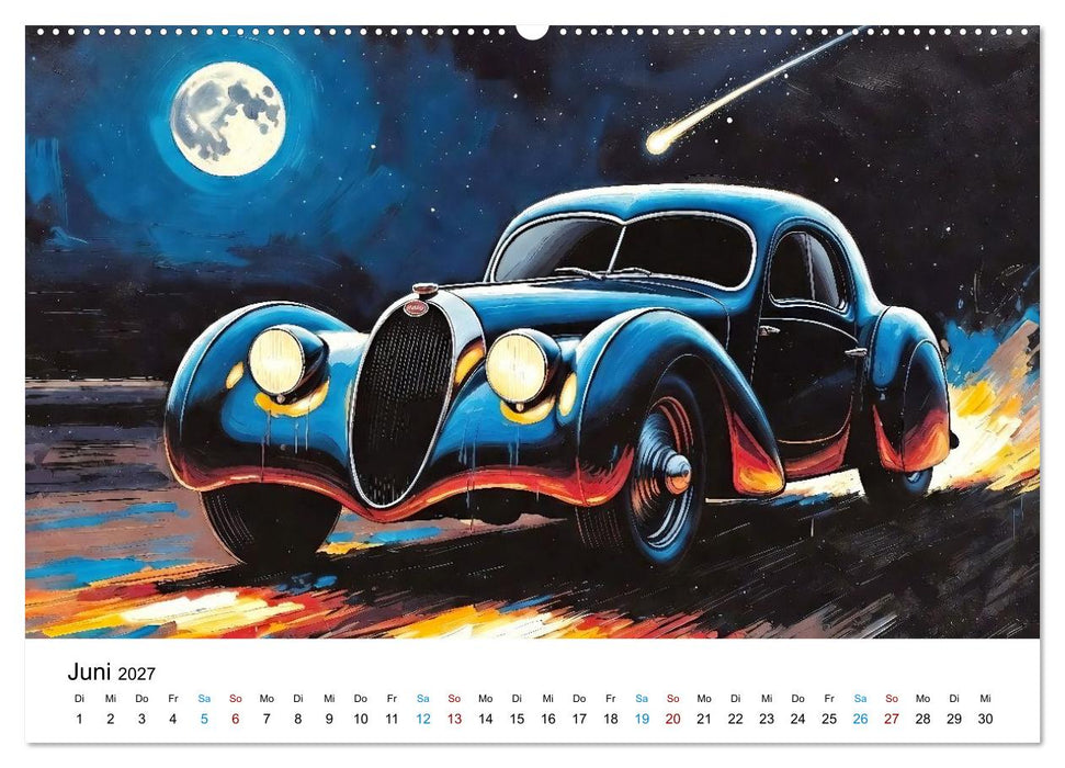 Oldies mit Charme (CALVENDO Premium Wandkalender 2027)