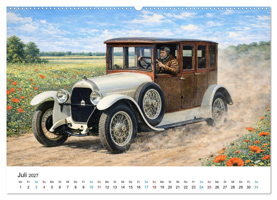 Oldies mit Charme (CALVENDO Premium Wandkalender 2027)