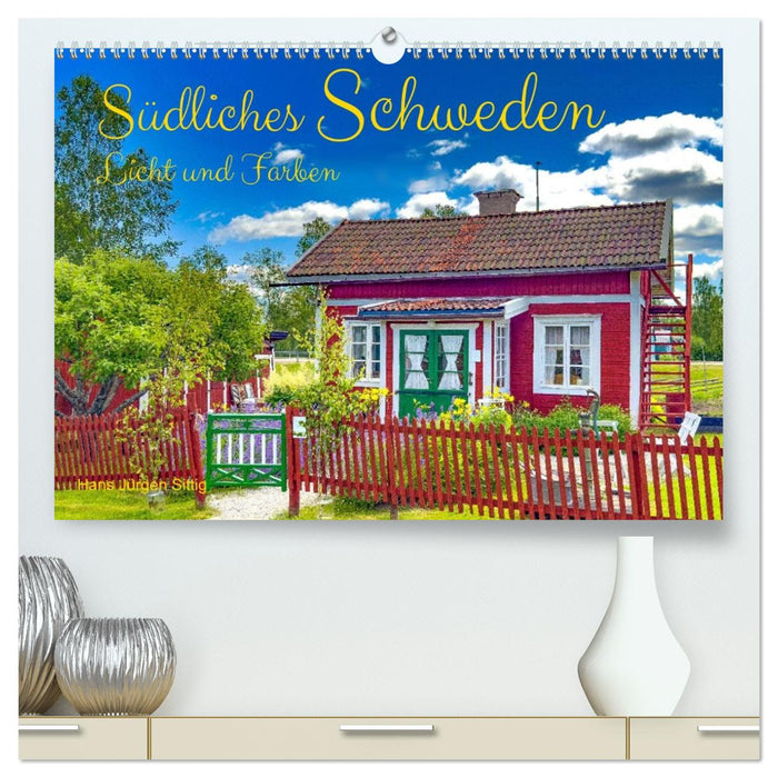 Südliches Schweden - Licht und Farben (CALVENDO Premium Wandkalender 2027)