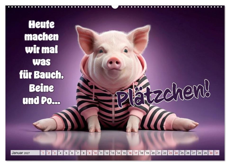 Saucool - Kein Bock auf langweilig (CALVENDO Wandkalender 2027)