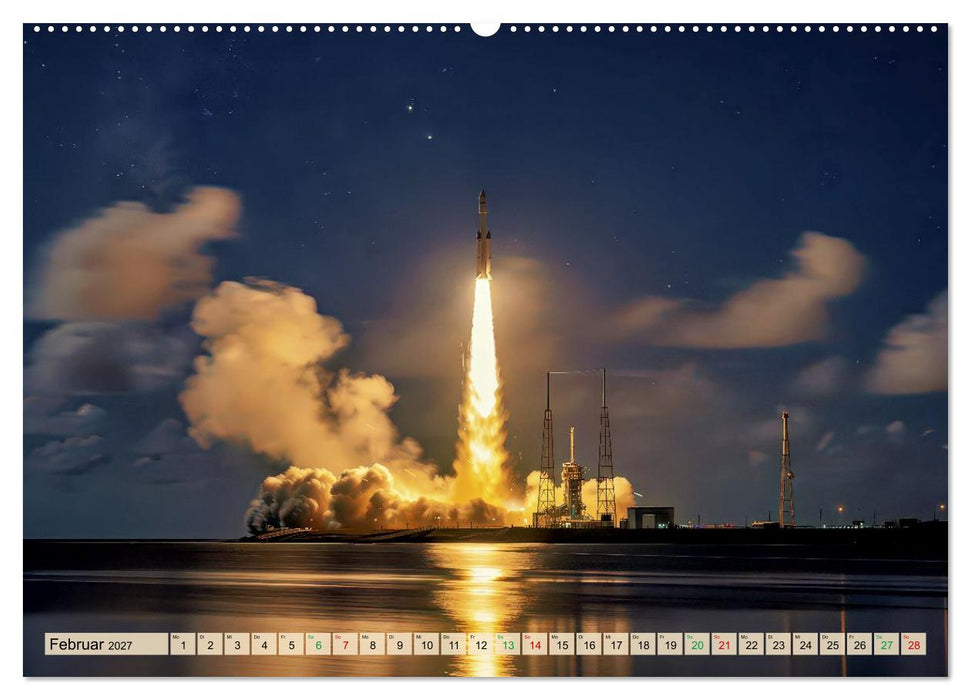 Jupiter, Motive inspiriert vom größten Planeten unseres Sonnensystems (CALVENDO Premium Wandkalender 2027)
