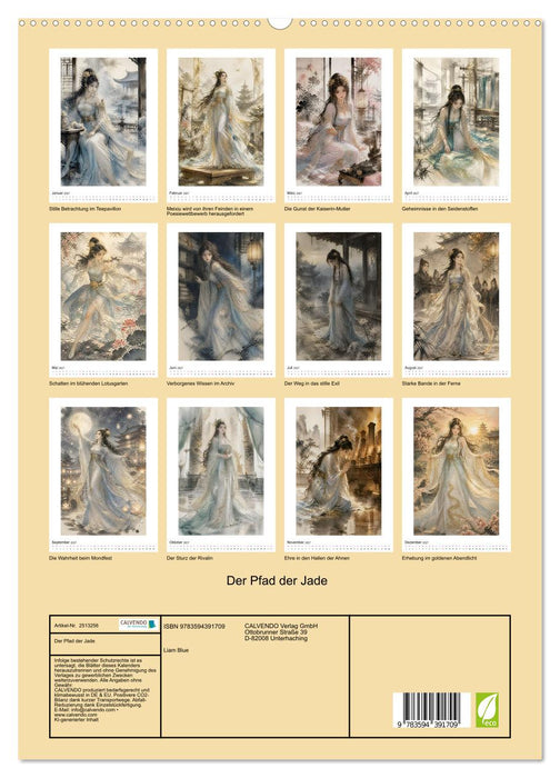 Der Pfad der Jade (CALVENDO Premium Wandkalender 2027)