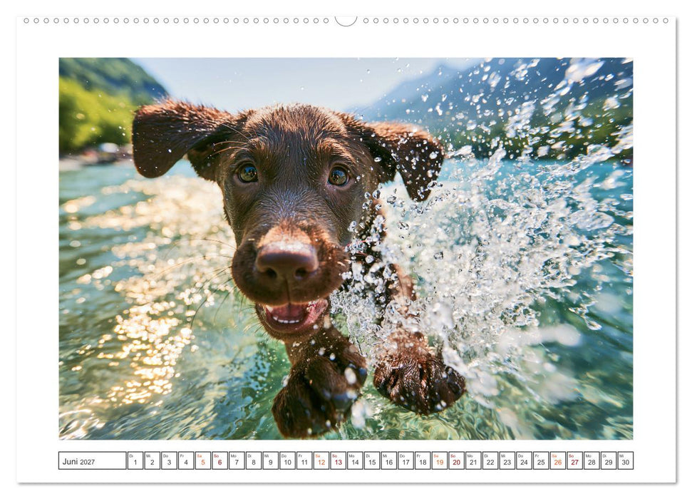 Herzklopfen auf vier Pfoden (CALVENDO Wandkalender 2027)