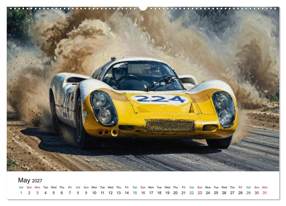 Rivals on four wheels (CALVENDO Premium-Calendar 2027)
