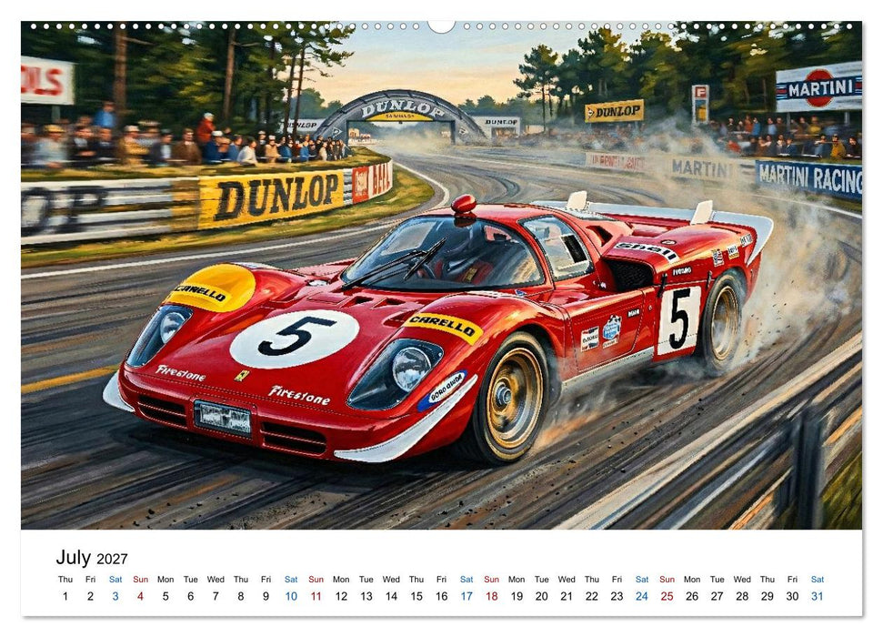 Rivals on four wheels (CALVENDO Premium-Calendar 2027)