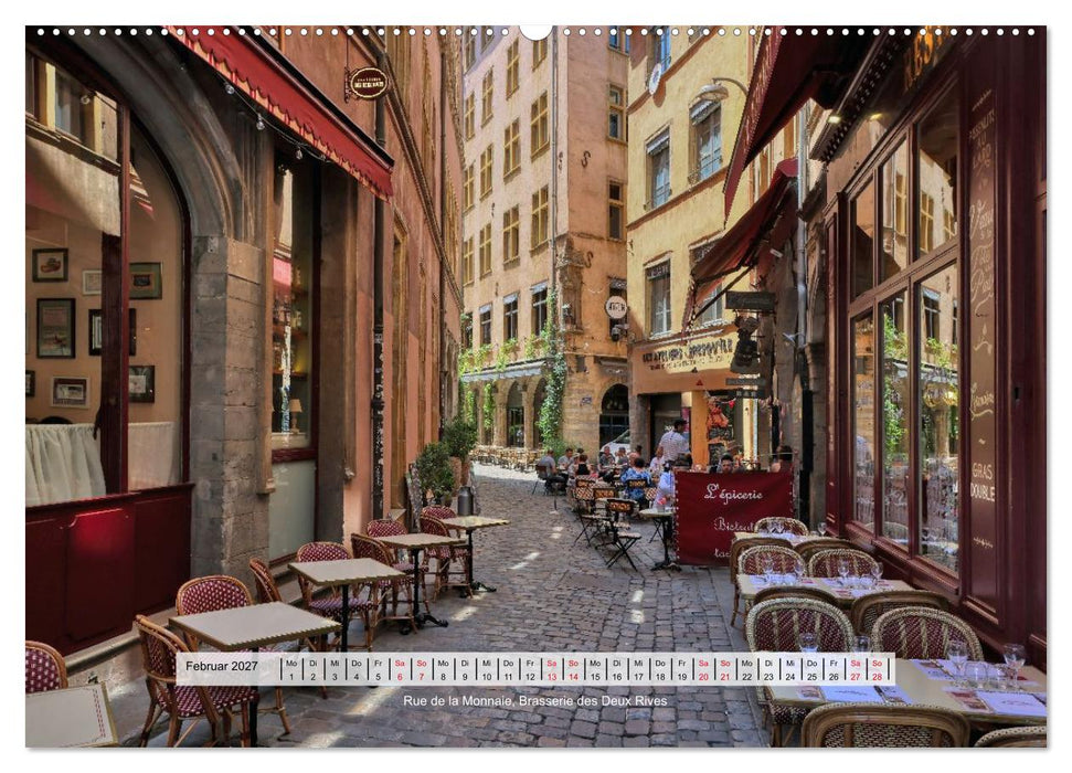 Lyon - C`est si bon Impressionen aus der kulinarischen Hauptstadt Frankreichs (CALVENDO Wandkalender 2027)