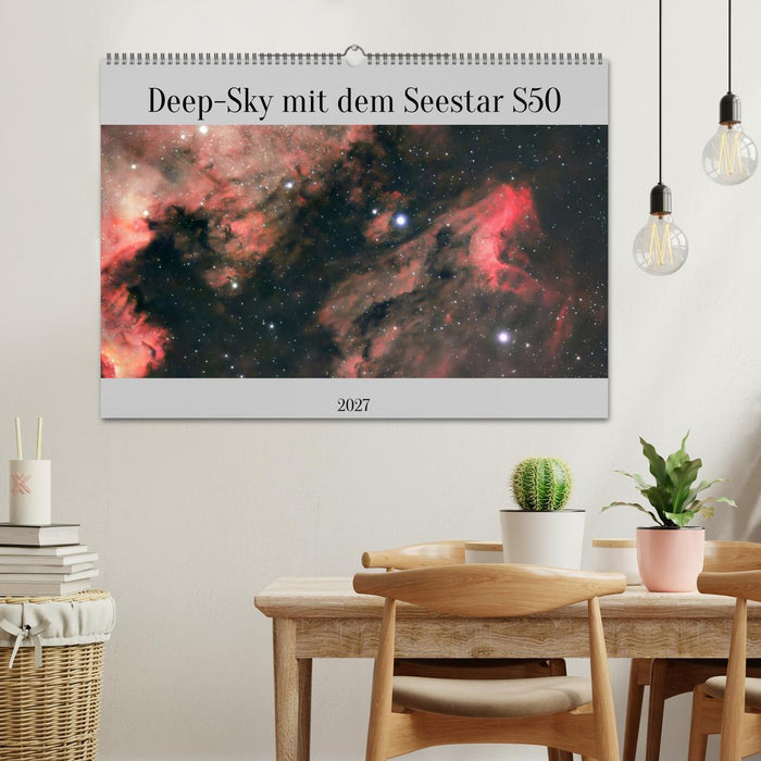 Deep-Sky mit dem Seestar S50 (CALVENDO Wandkalender 2027)