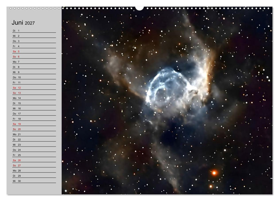 Deep-Sky mit dem Seestar S50 (CALVENDO Wandkalender 2027)