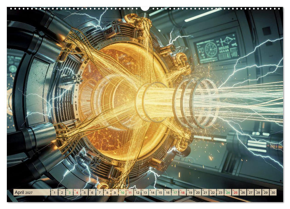 Gedankenspiel Alpha-Fusion (CALVENDO Premium Wandkalender 2027)