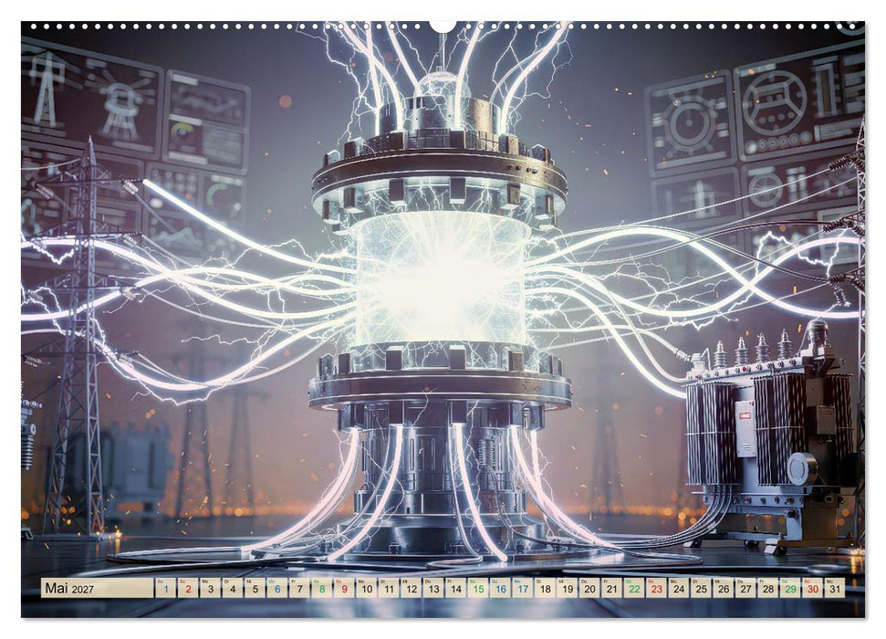 Gedankenspiel Alpha-Fusion (CALVENDO Premium Wandkalender 2027)