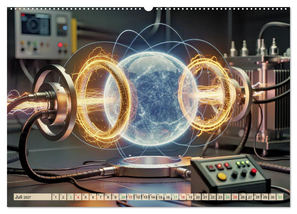 Gedankenspiel Alpha-Fusion (CALVENDO Premium Wandkalender 2027)