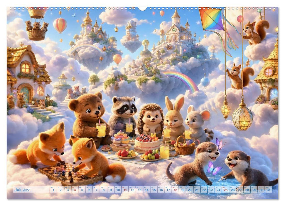 Willkommen in Wölkchenhausen (CALVENDO Premium Wandkalender 2027)