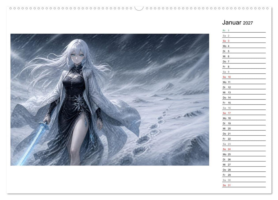 Vaelias kaltes Erbe (CALVENDO Premium Wandkalender 2027)
