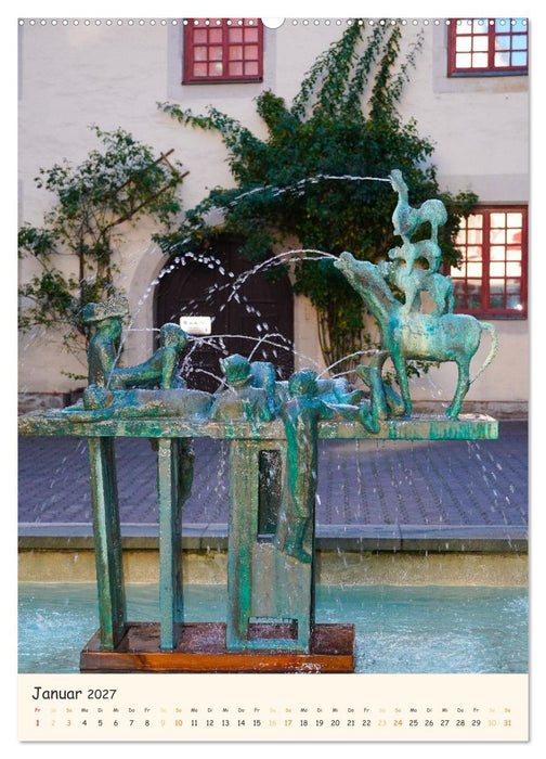 Erfurt von seiner schönsten Seite (CALVENDO Premium Wandkalender 2027)
