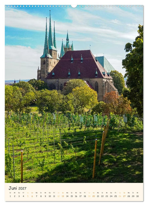 Erfurt von seiner schönsten Seite (CALVENDO Premium Wandkalender 2027)