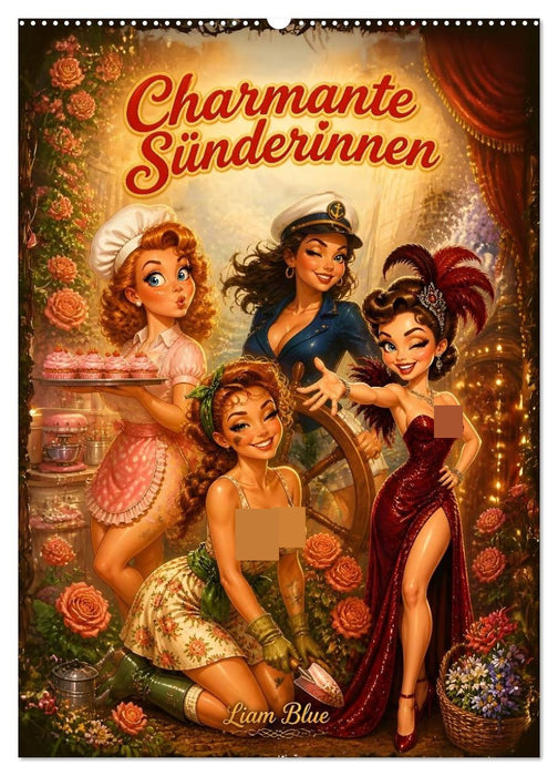 Charmante Sünderinnen (CALVENDO Wandkalender 2027)