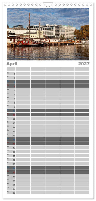 Oslo mit dem Oslofjord (CALVENDO Familienplaner 2027)