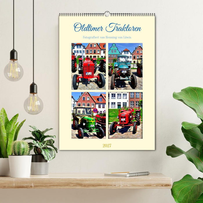 Oldtimer Traktoren (CALVENDO Wandkalender 2027)