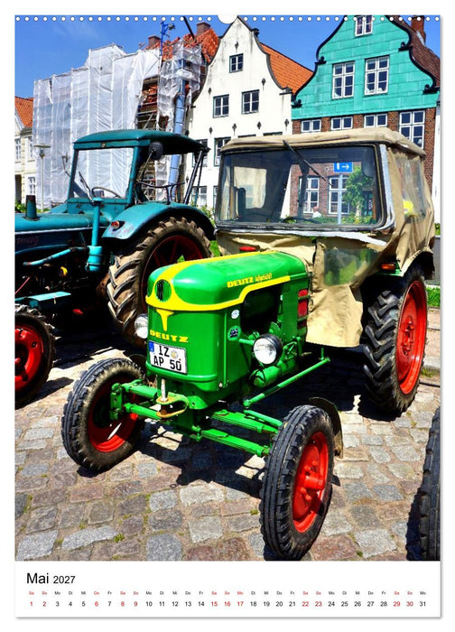 Oldtimer Traktoren (CALVENDO Wandkalender 2027)