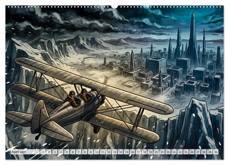 Die Berge des Wahnsinns (CALVENDO Premium Wandkalender 2027)