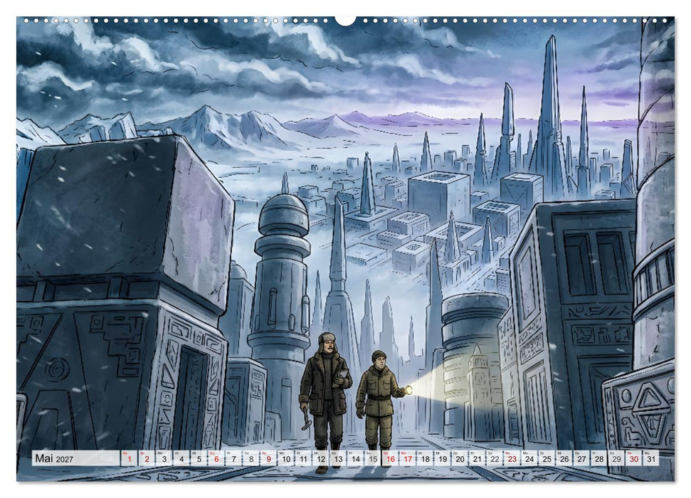 Die Berge des Wahnsinns (CALVENDO Premium Wandkalender 2027)