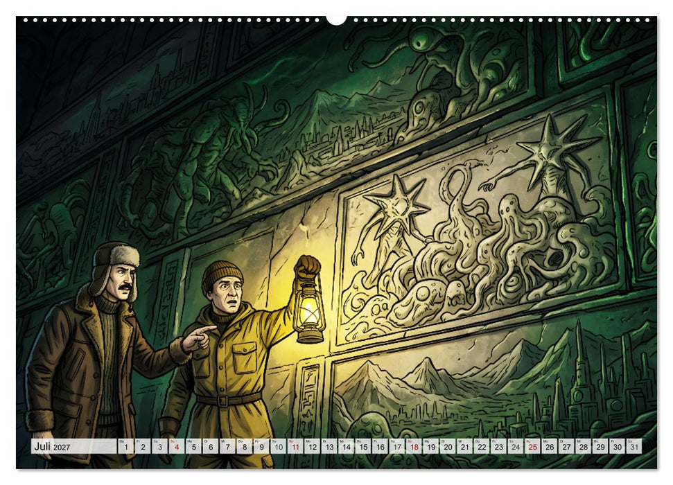 Die Berge des Wahnsinns (CALVENDO Premium Wandkalender 2027)