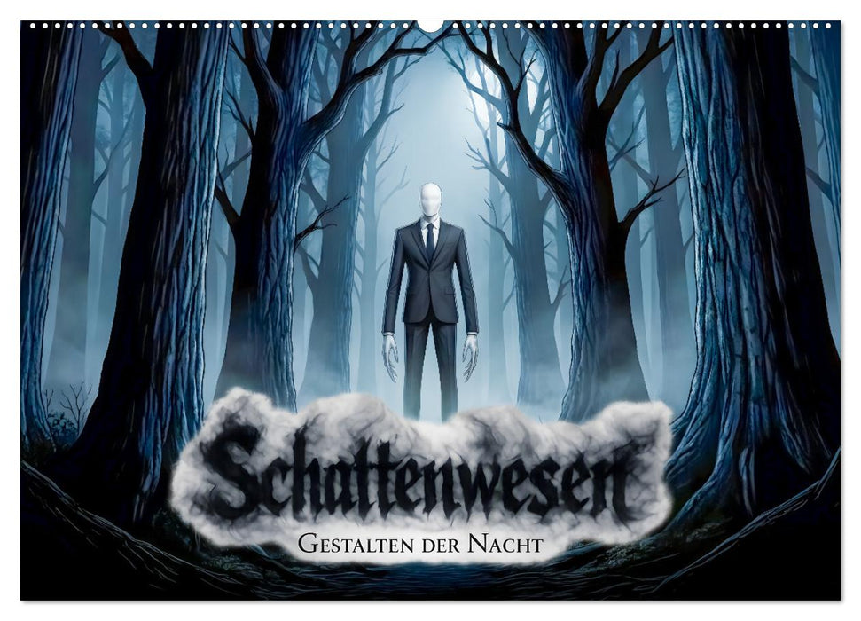 Schattenwesen – Gestalten der Nacht (CALVENDO Wandkalender 2027)