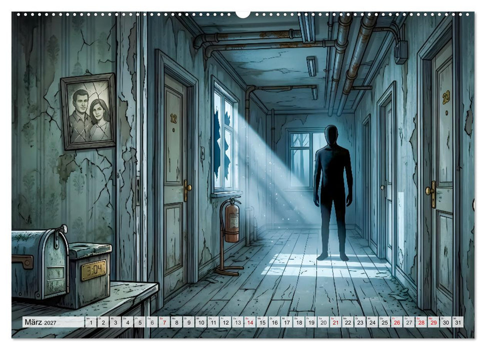 Schattenwesen – Gestalten der Nacht (CALVENDO Wandkalender 2027)