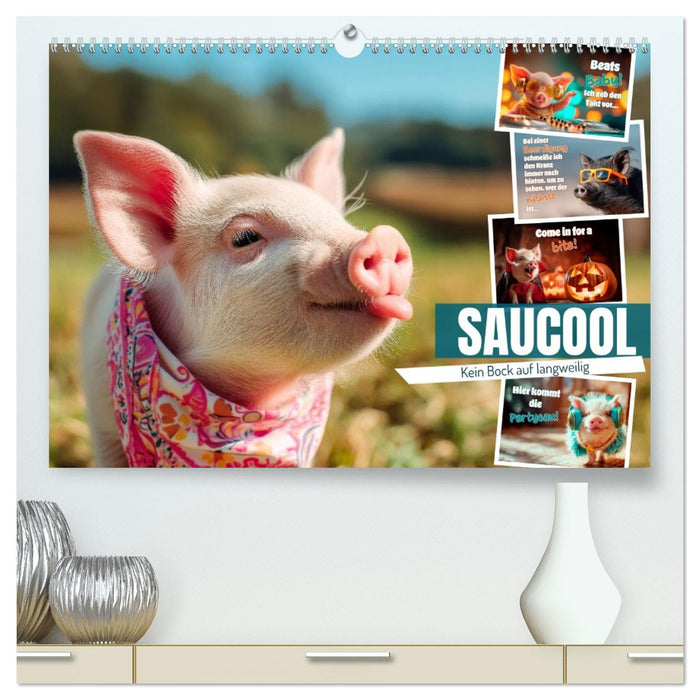 Saucool - Kein Bock auf langweilig (CALVENDO Premium Wandkalender 2027)