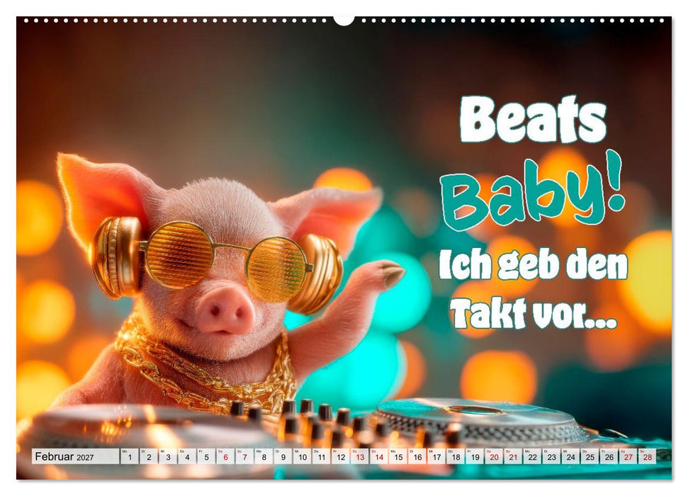 Saucool - Kein Bock auf langweilig (CALVENDO Premium Wandkalender 2027)
