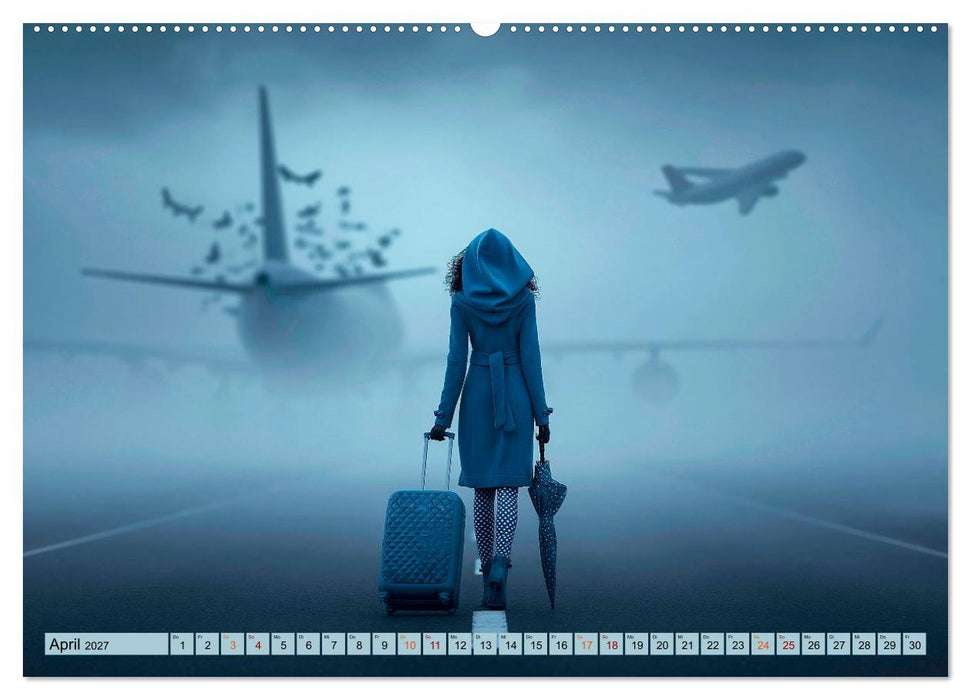Mit Charme und Propeller (CALVENDO Wandkalender 2027)