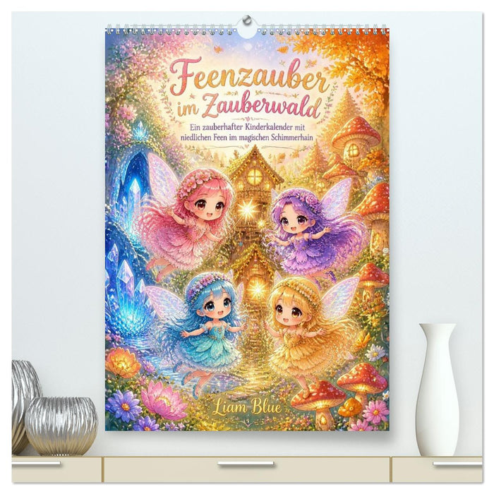Feenzauber im Zauberwald (CALVENDO Premium Wandkalender 2027)