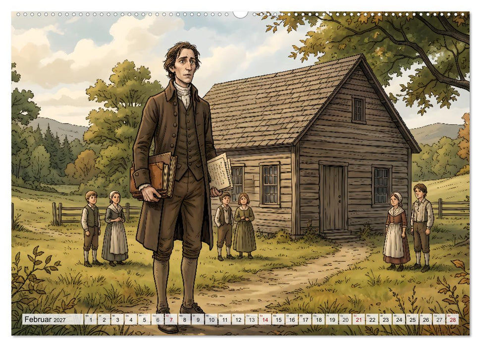 Die Legende von Sleepy Hollow (CALVENDO Wandkalender 2027)