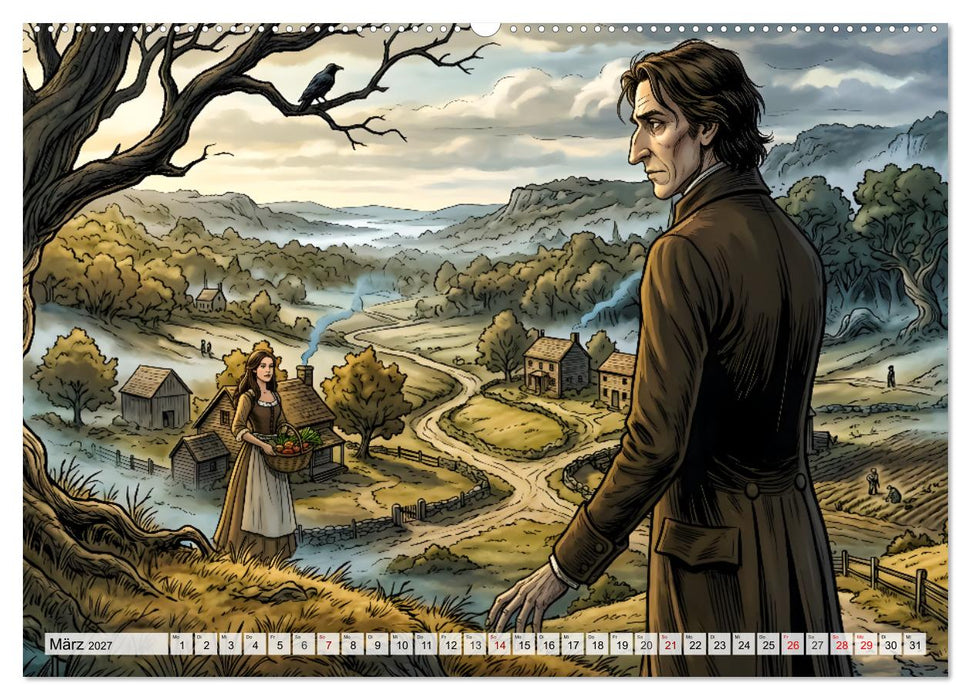 Die Legende von Sleepy Hollow (CALVENDO Wandkalender 2027)