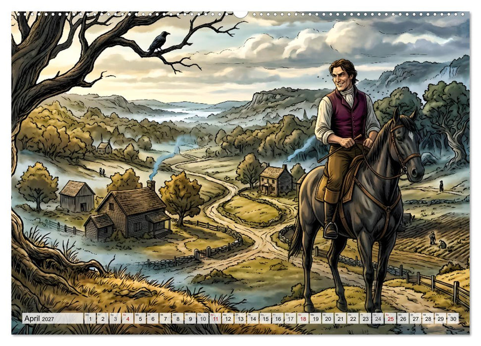 Die Legende von Sleepy Hollow (CALVENDO Wandkalender 2027)