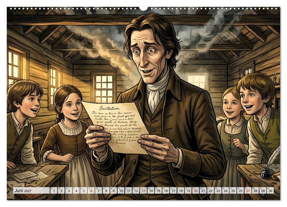 Die Legende von Sleepy Hollow (CALVENDO Wandkalender 2027)