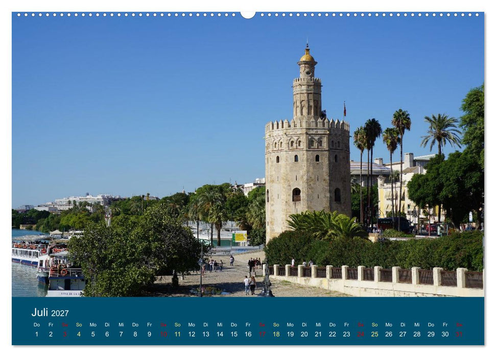 Spanische Provinzen - Sevilla (CALVENDO Premium Wandkalender 2027)