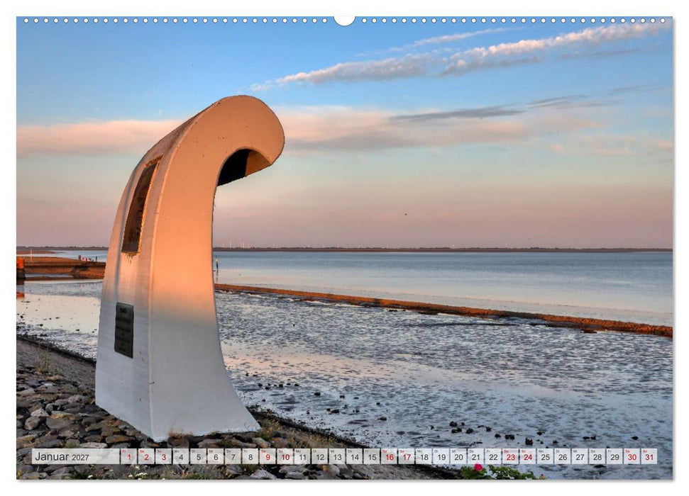 Küstenzauber Butjadingen (CALVENDO Wandkalender 2027)