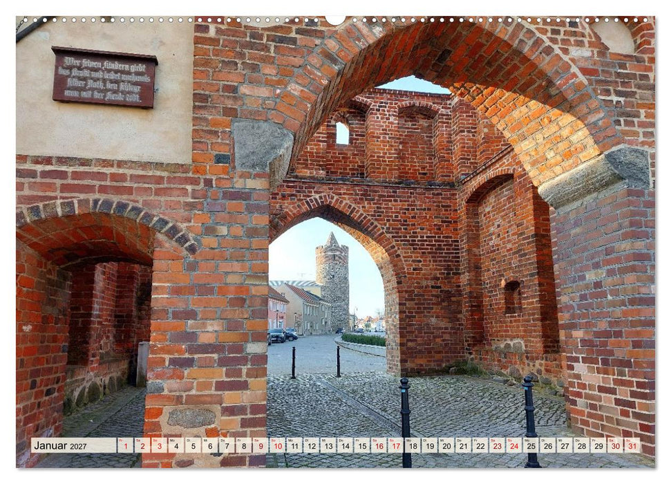 Jüterbog – Backsteingotik und Wehrtürme (CALVENDO Wandkalender 2027)