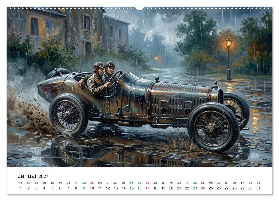 Vergessene Automarken - Ehemalige europäische Hersteller (CALVENDO Wandkalender 2027)