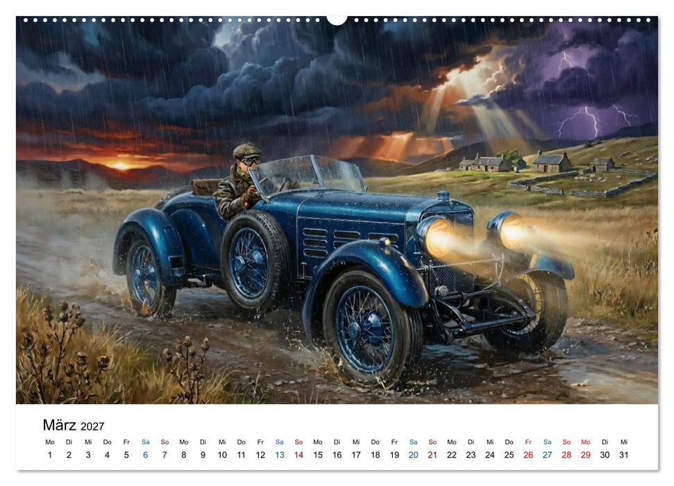 Vergessene Automarken - Ehemalige europäische Hersteller (CALVENDO Wandkalender 2027)
