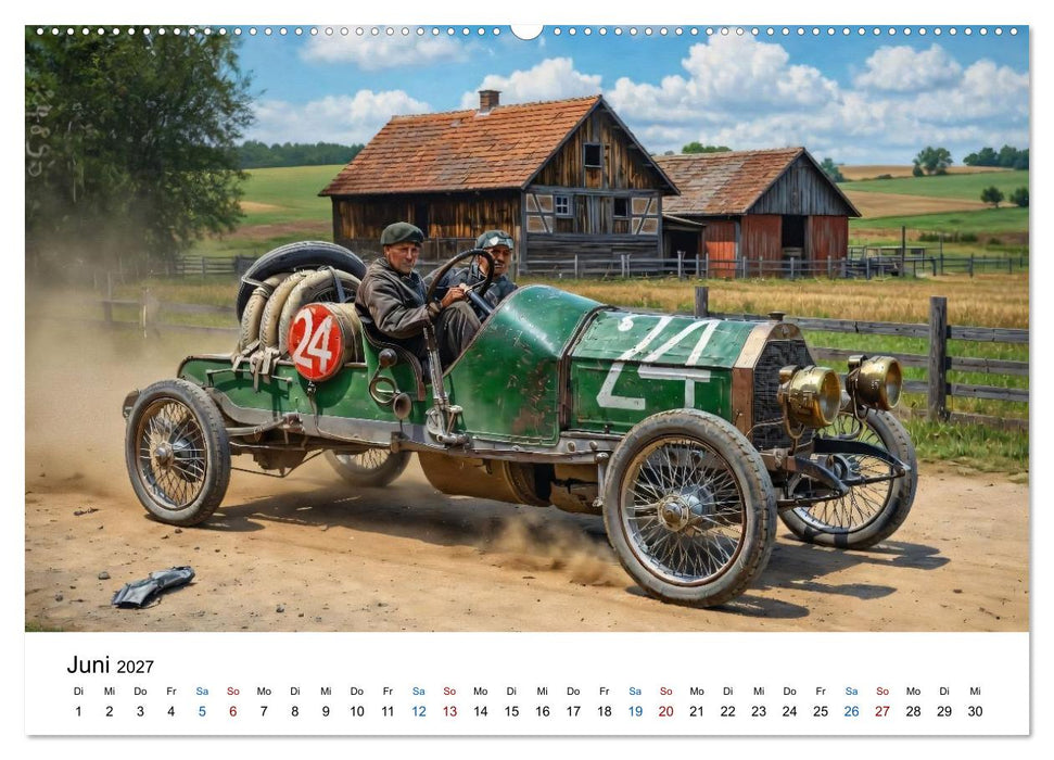 Vergessene Automarken - Ehemalige europäische Hersteller (CALVENDO Wandkalender 2027)